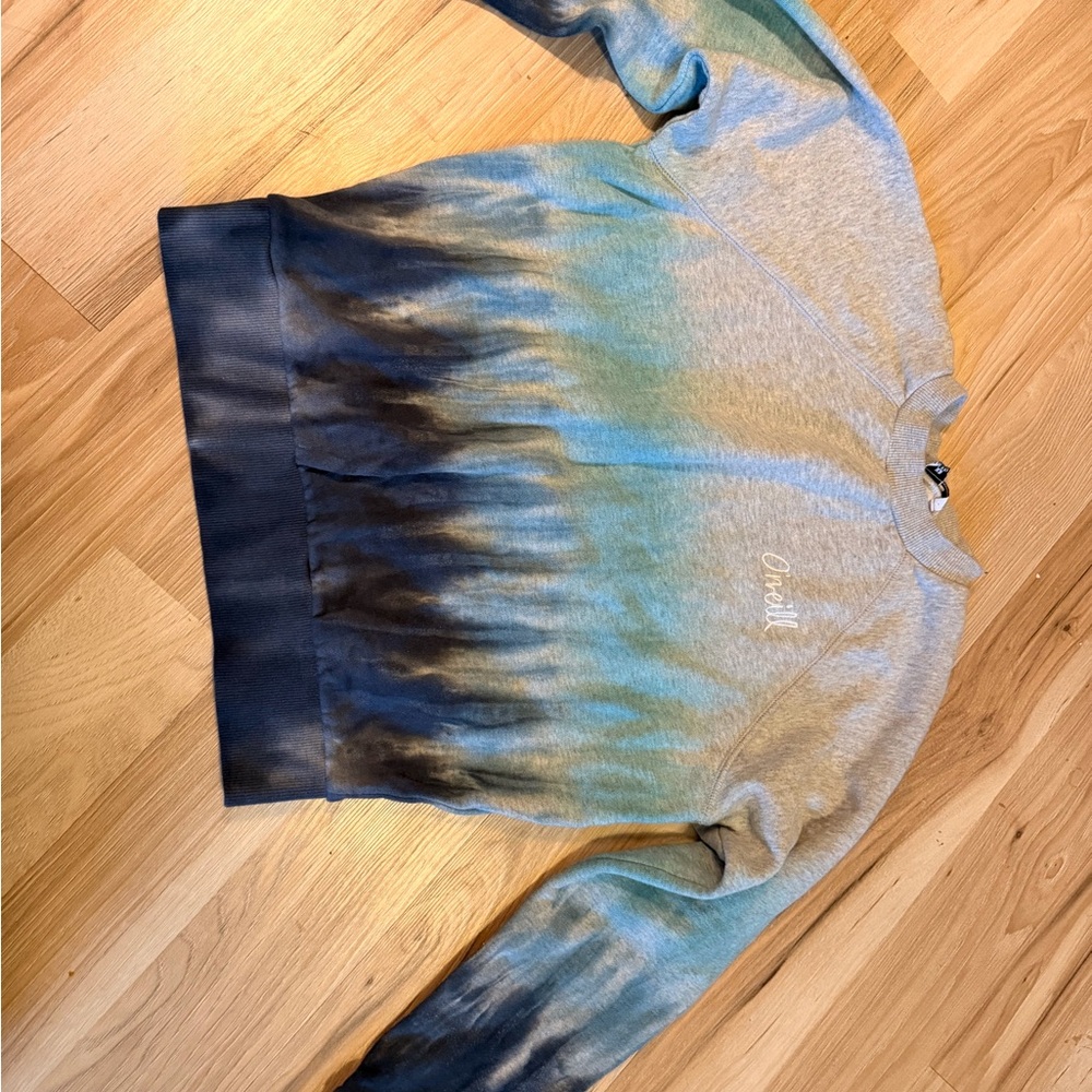 O'Neill Light Gray Fleece-Lined Crewneck Sweatshirt
